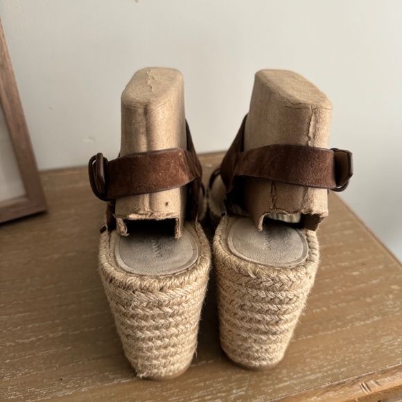 Banana Republic brown Suede Espadrille Wedges - Picture 3 of 3